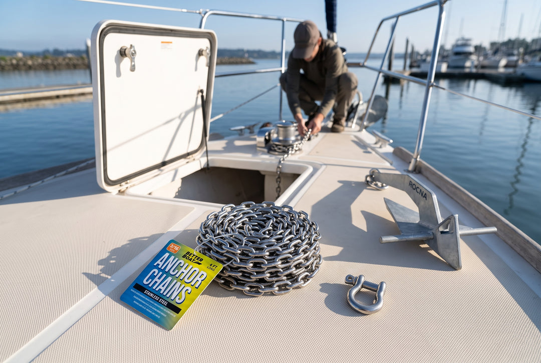 Choosing Your Boat Anchor Chain - boating photo
