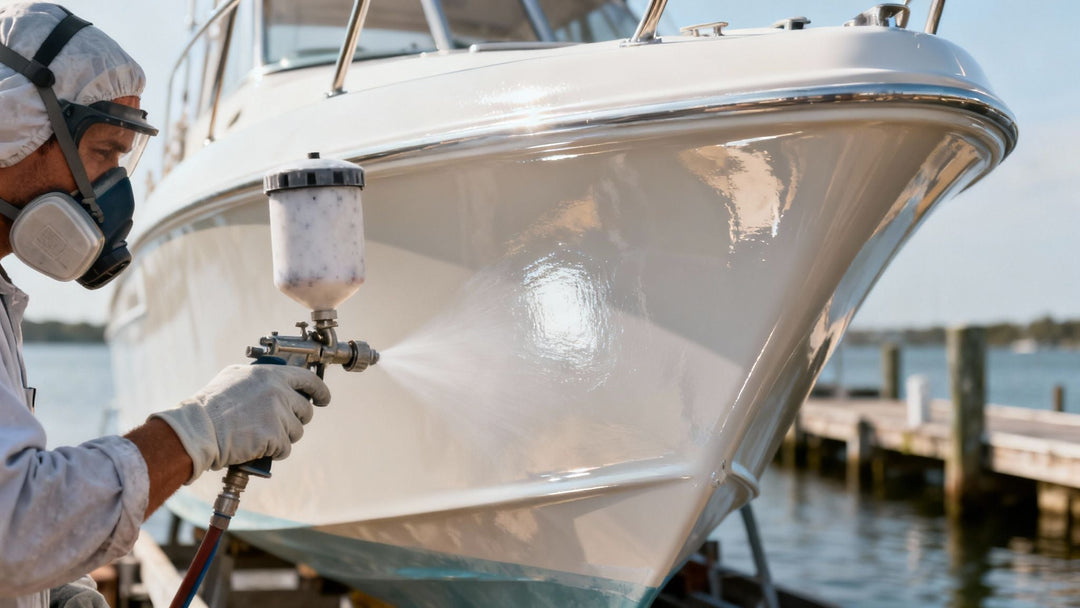Gel Coat Painting Your Boat for a Professional Finish