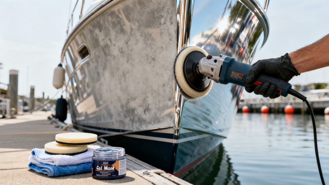 Gel Coat Polish: How to Use gel coat polish for a Brilliant Boat Shine