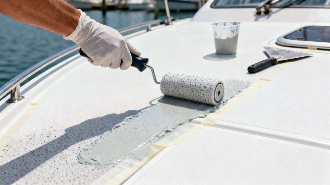 DIY Gelcoat Non Skid A Pro Guide to a Safer Boat Deck