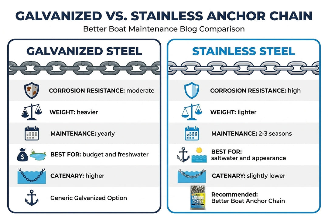 How to Choose Anchor Chain for a Boat