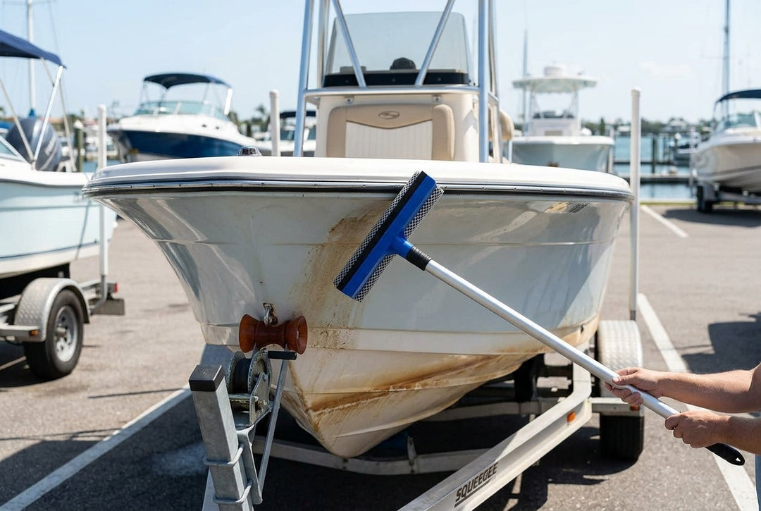 How to Clean Fiberglass Boat Hull