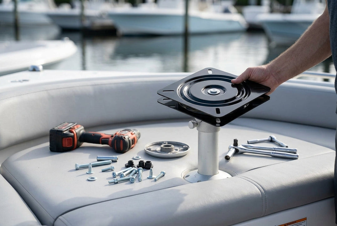 How to Install a Boat Seat Swivel