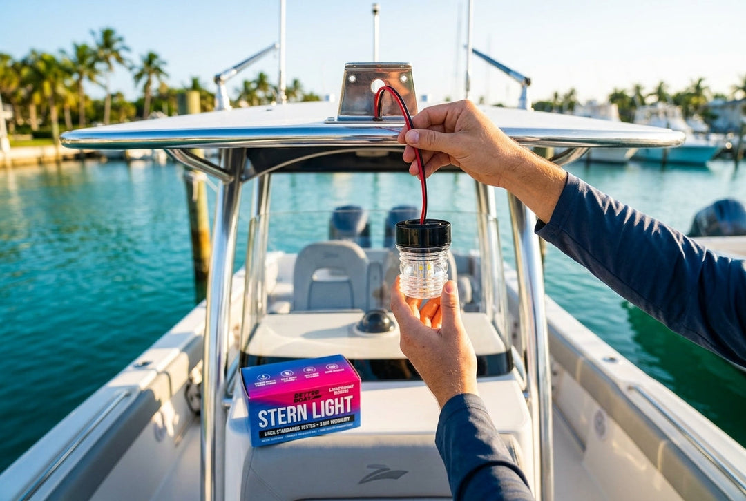 How to Install an Anchor Light on a Boat