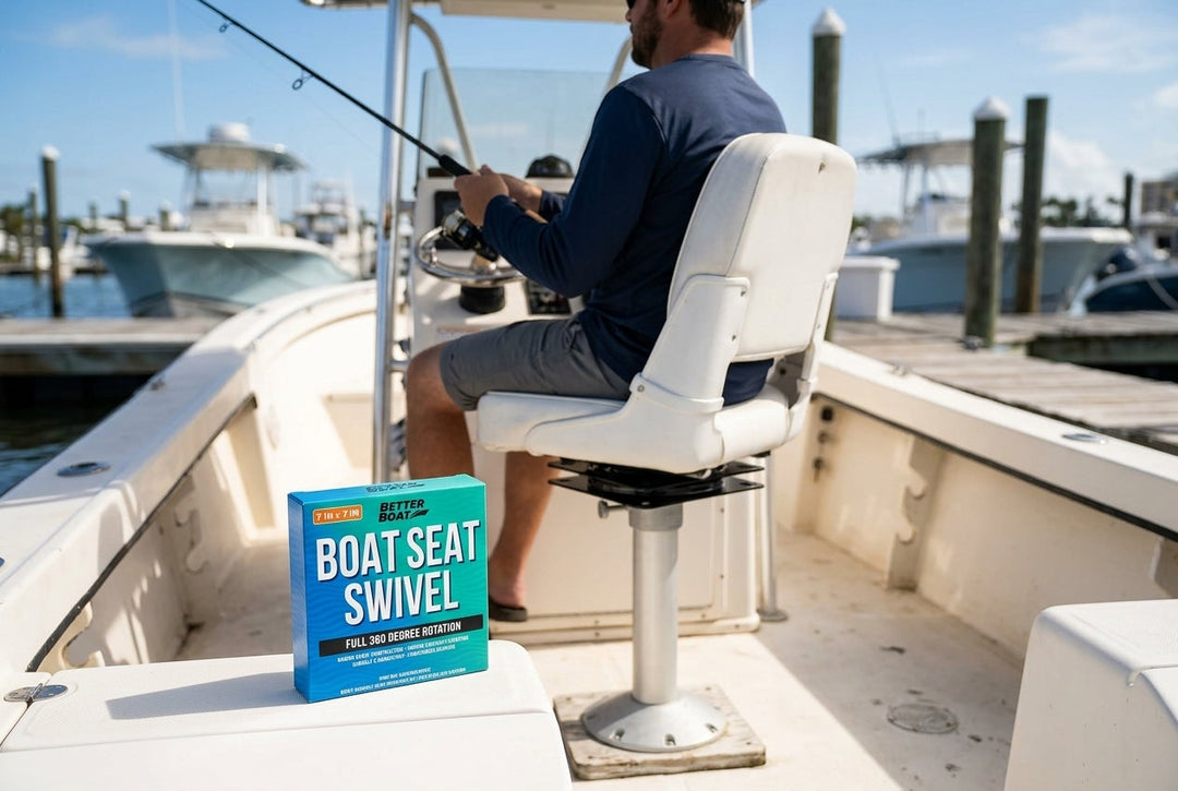 How to Make a Boat Seat Rotate