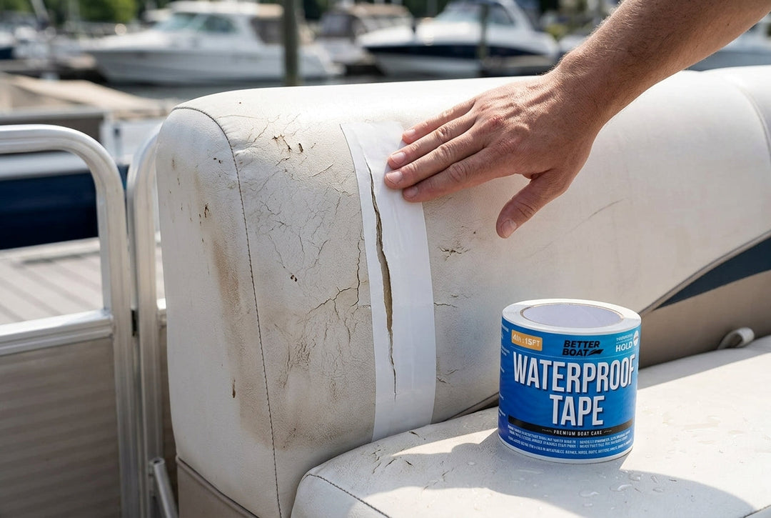 How to Patch a Crack in a Boat Seat