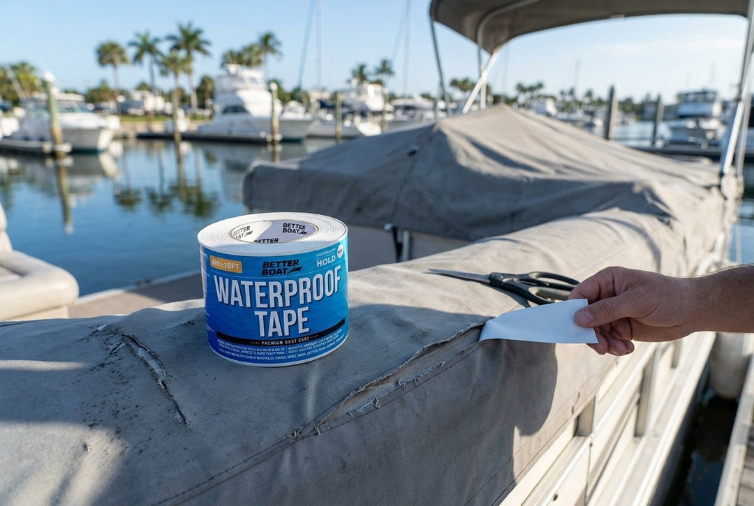 How to Patch a Torn Boat Cover