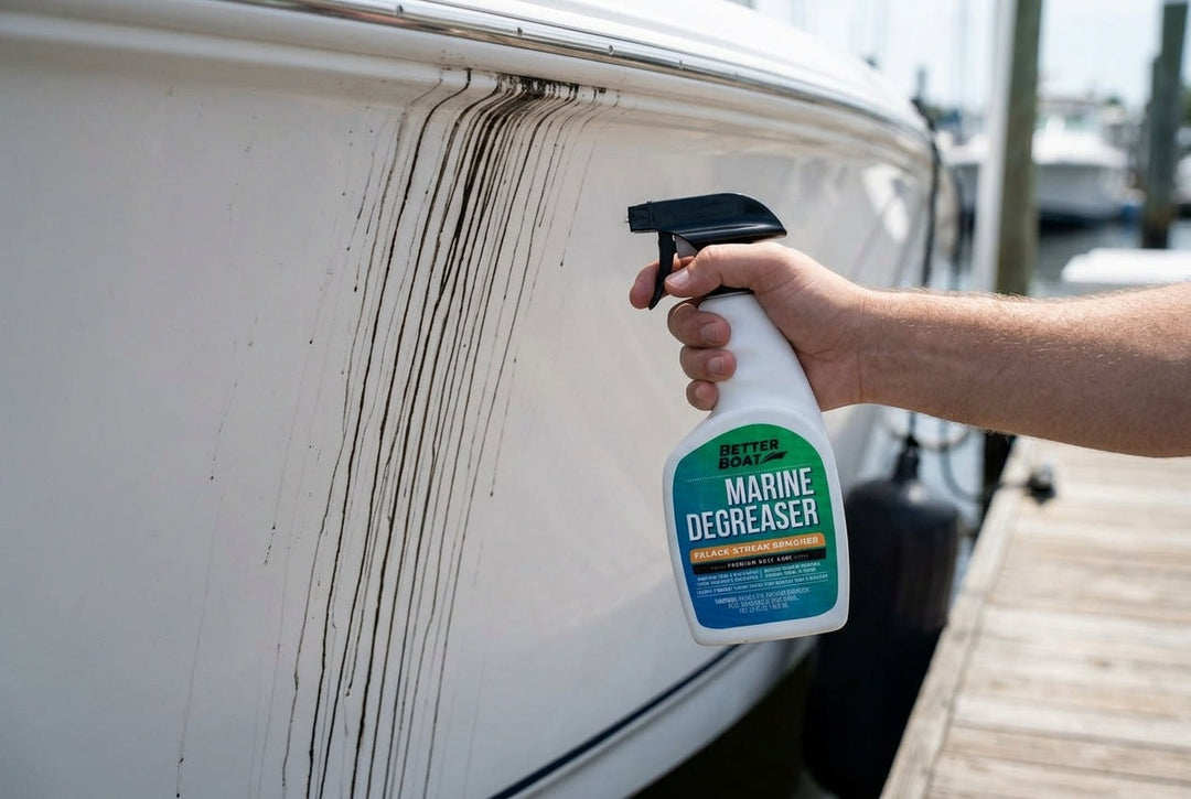 How to Remove Black Streaks from a Boat