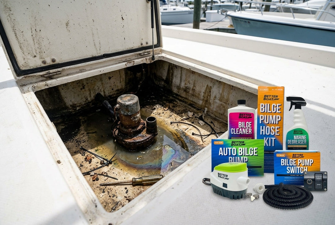 How to Replace a Bilge Pump on a Boat