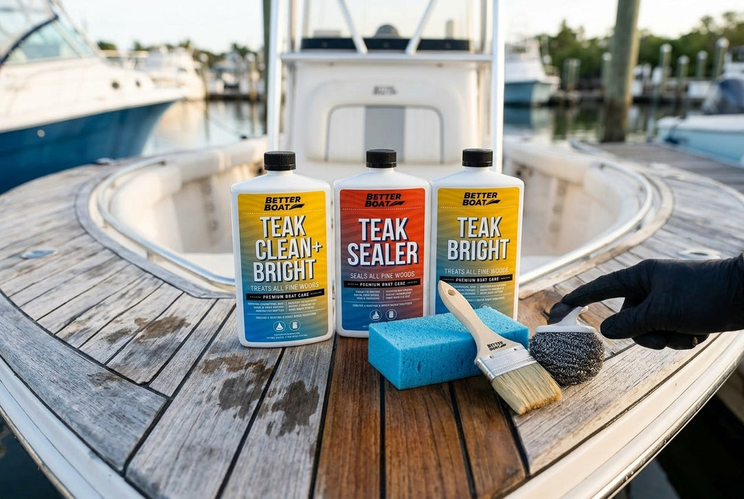 How to Seal Teak Deck on a Boat