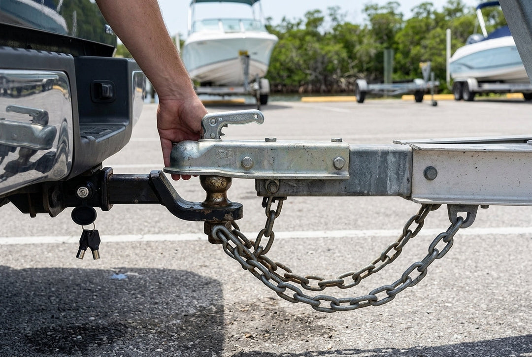 How to Secure a Boat Trailer to Hitch