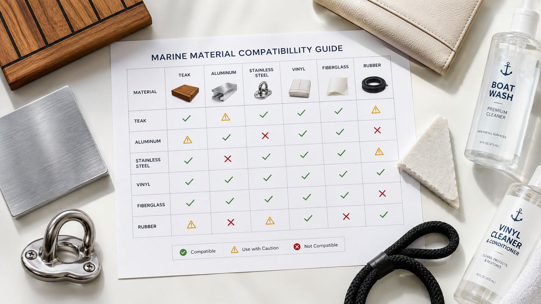 Boat Material Compatibility Chart: A Complete Guide
