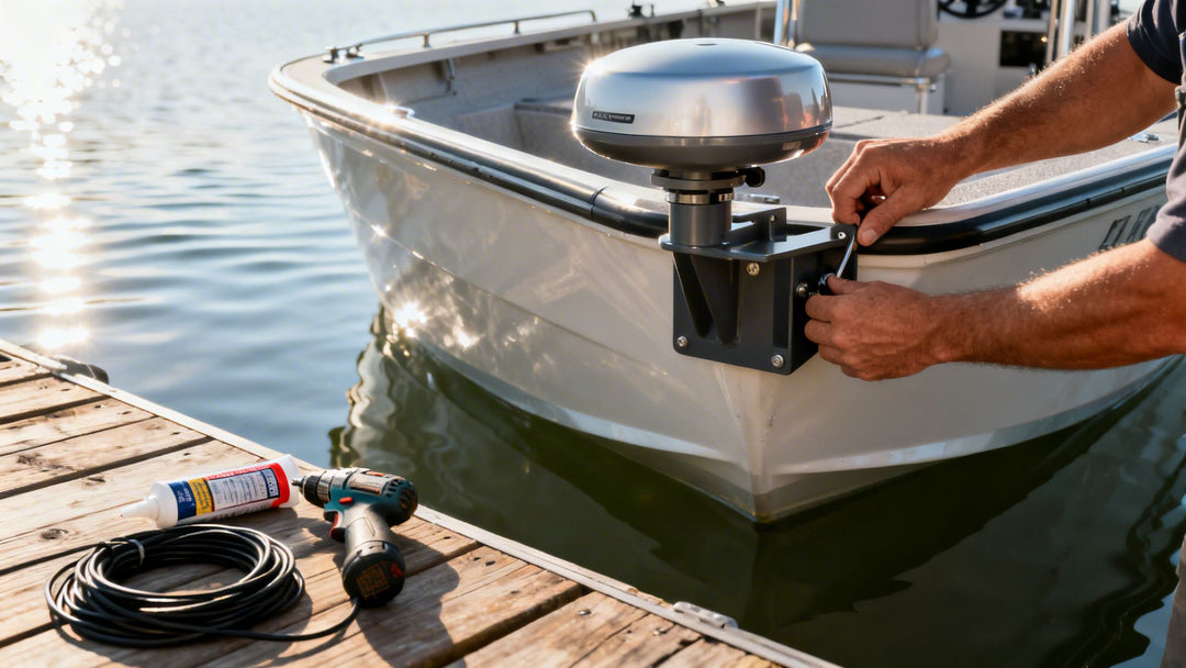 Your Guide to Mounting a Transducer on a Boat Like a Pro