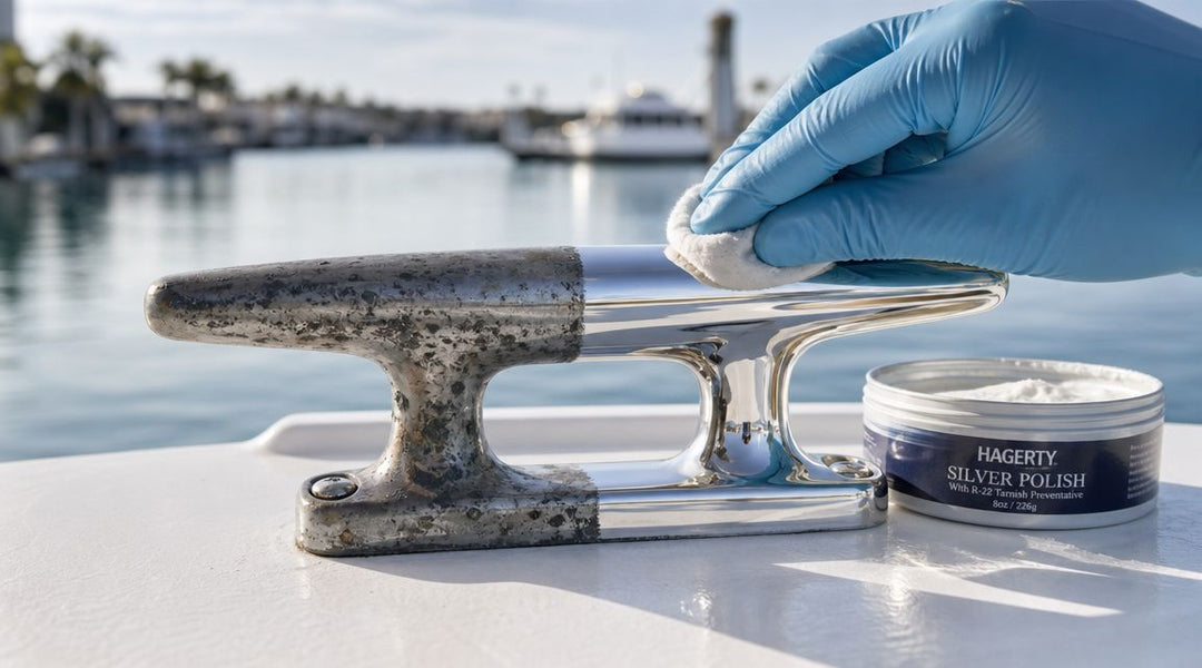 Restore Shine with Never Dull Metal Polish: Marine Guide