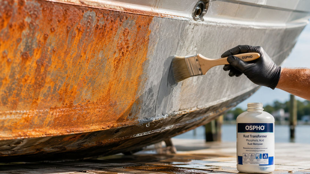 Prevent Boat Corrosion with Ospho Rust Remover
