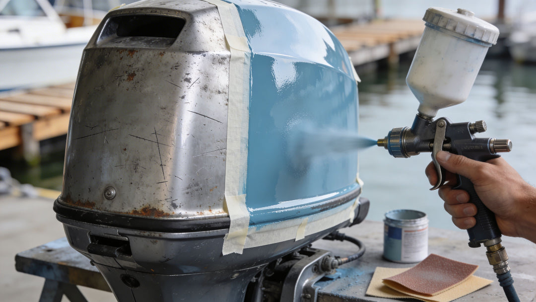 Painting Outboard Motor: Revitalize Your Outboard's Finish