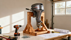 Build It! DIY Plans for Outboard Motor Stand