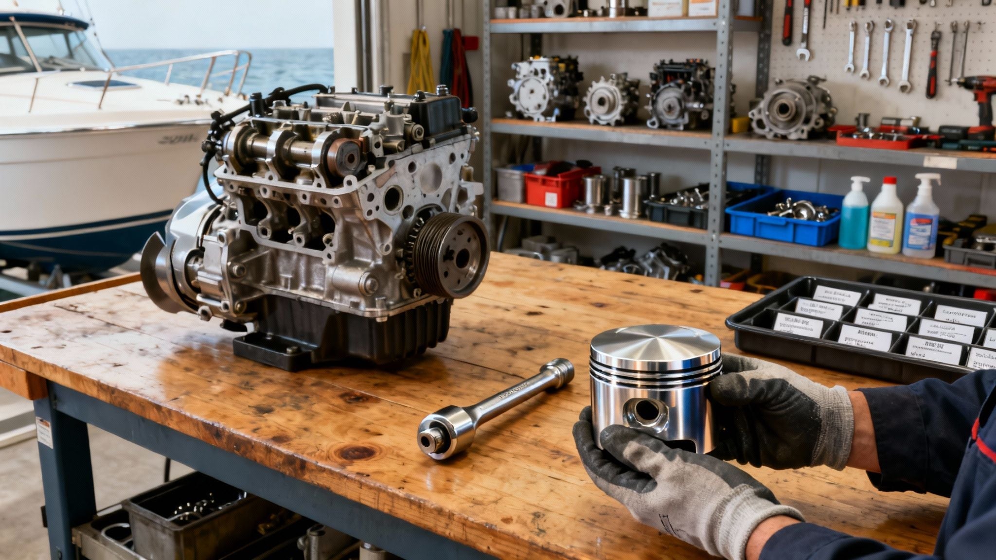 A Practical Guide to Rebuilding an Outboard Motor | Better Boat