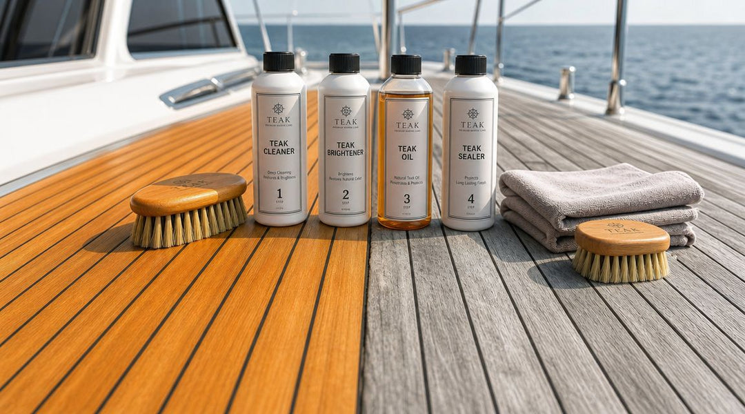 Teak Wood Care Products: A Boat Owner's Guide