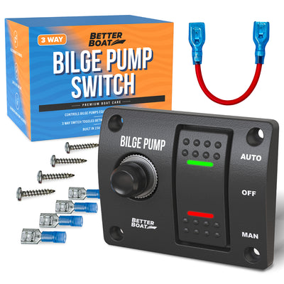 Load image into Gallery viewer, Bilge Pump Switch 3 Way