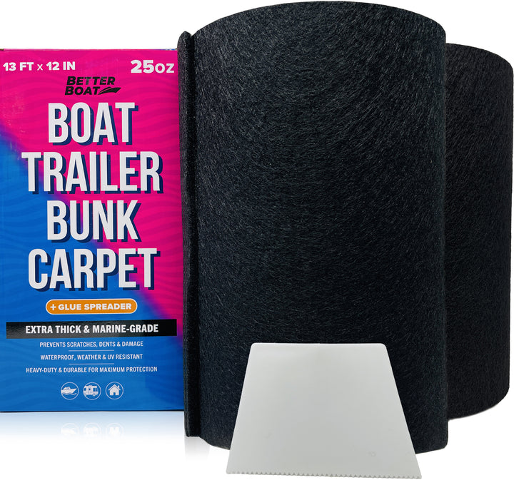 Better Boat Boat Trailer Bunk Carpet for Bumpers shown in 12 2pk Boat Trailer Bunk Carpet1