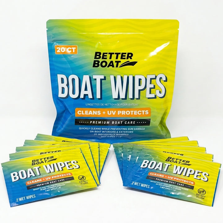 Boat Wipes Cleaning &amp; UV Protectant