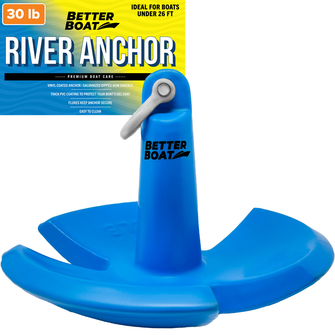 Better Boat River Anchor for Boats shown in 30LbRiverAnchorsPrimary
