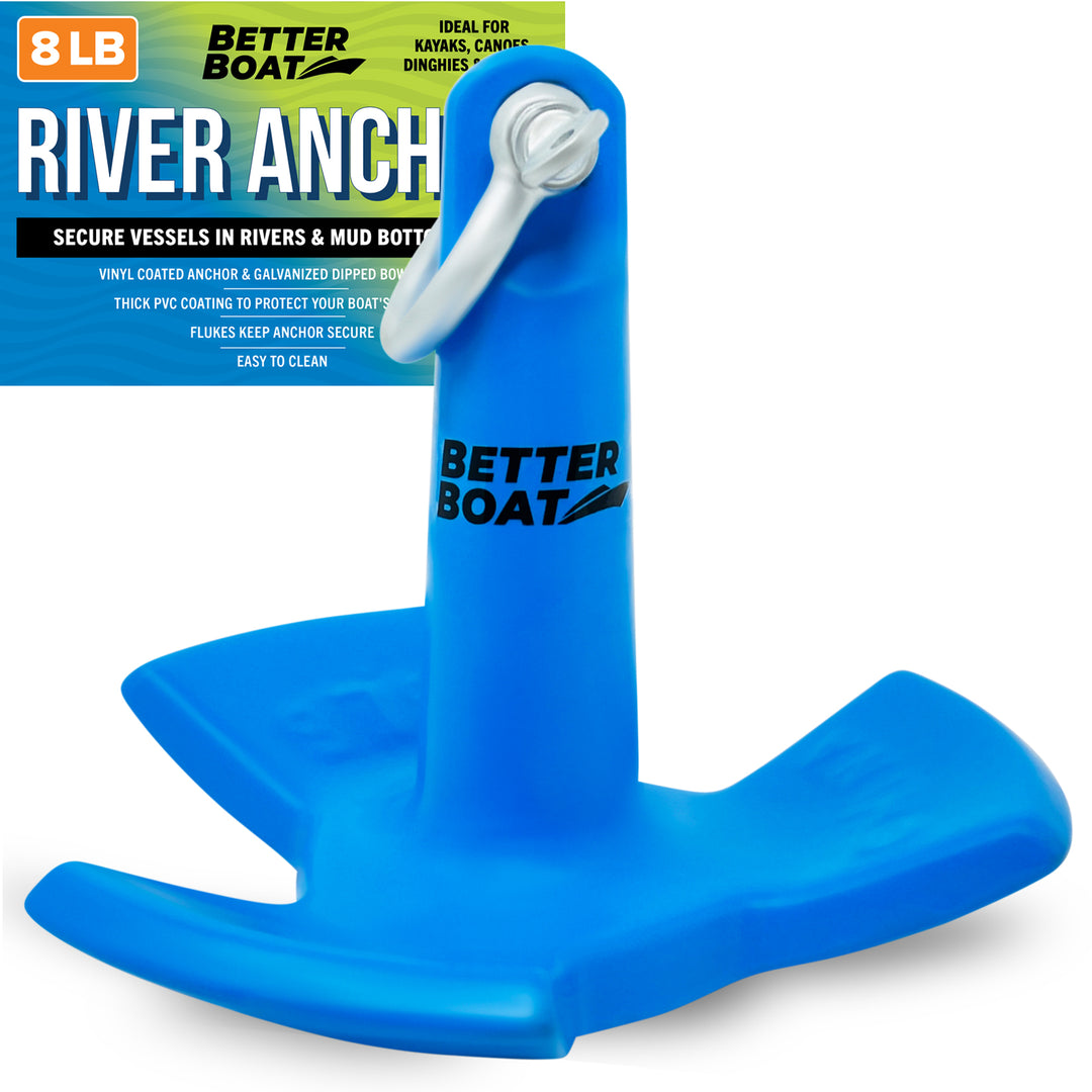 Better Boat River Anchor for Boats shown in 8LbRiverAnchorsPrimaryg