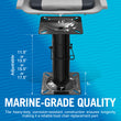 Load image into Gallery viewer, Adjustable Boat Seat Pedestal Mount