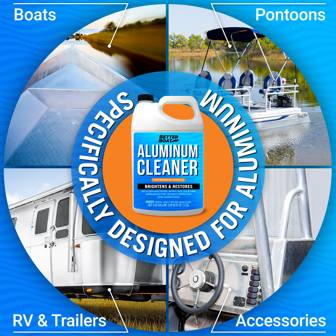 Better Boat Aluminum Cleaner shown in ALUMINUMCLEANER 03 1