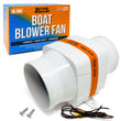 Load image into Gallery viewer, Boat Blower Fan Inline 12v