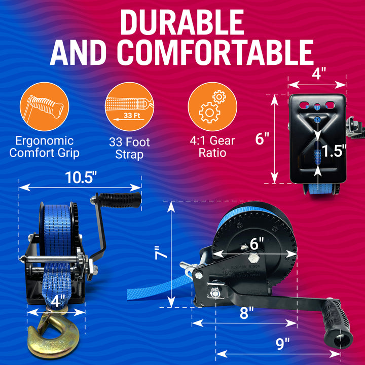Better Boat Boat Trailer Winch shown in BOATTRAILERWINCH 03 1
