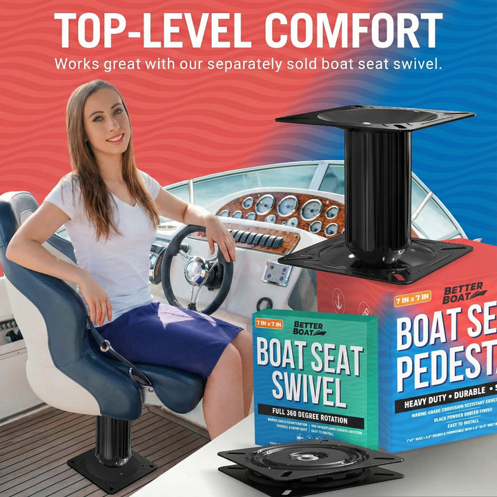 Better Boat Boat Seat Pedestal shown in Boat Seat pedestalb