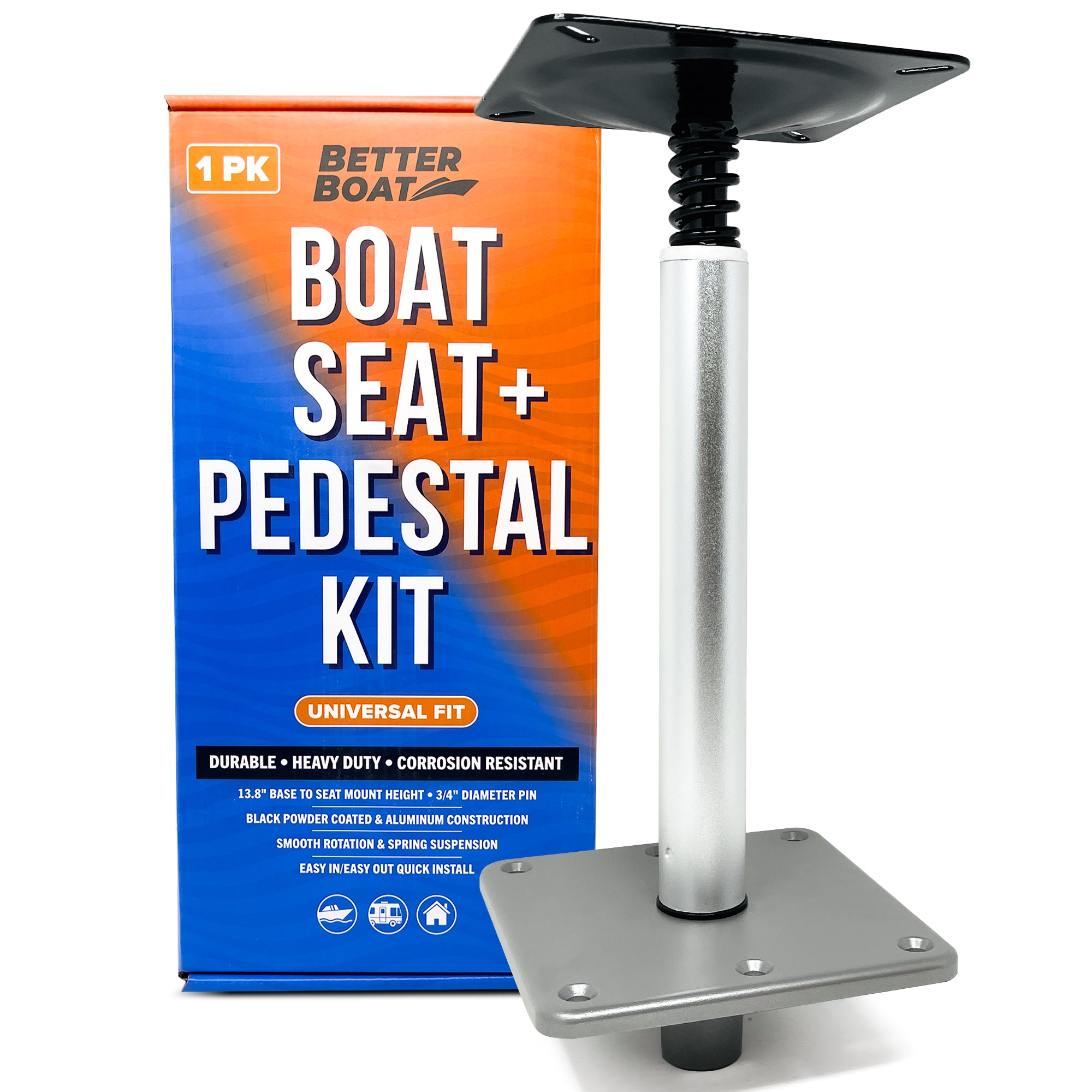 Boat Pedestal Seat Package Boat Seat Kit – Better Boat