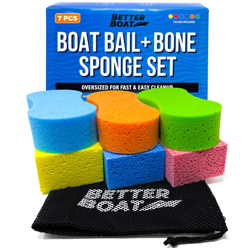 Boat Bail Sponge and Bone Sponges Set