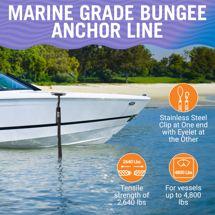 Better Boat Bungee Anchor Line shown in BungeeAnchorLine 02 2