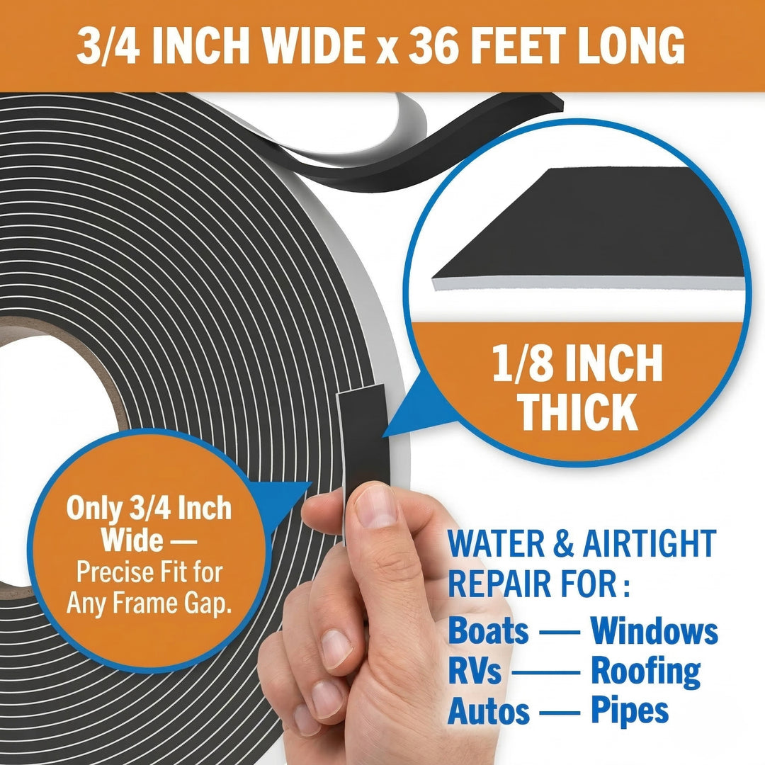 Better Boat Butyl Tape RV and Boat Window Seal Sealant product image 6