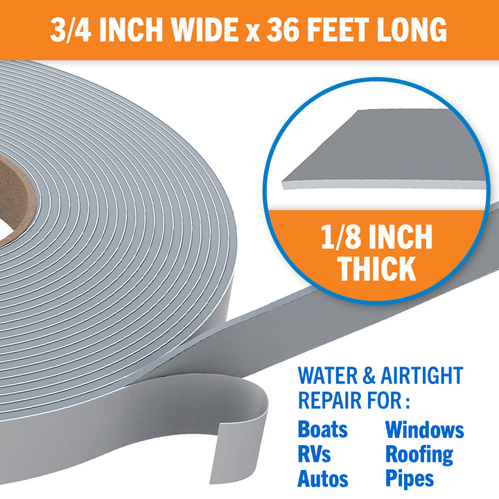 Better Boat Butyl Tape RV and Boat Window Seal Sealant product view 3