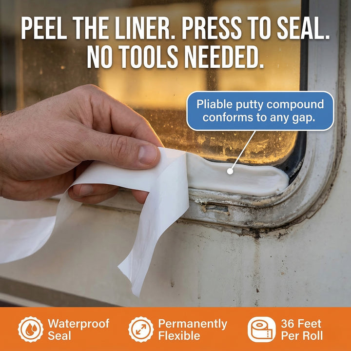 Better Boat Butyl Tape RV and Boat Window Seal Sealant product image 4