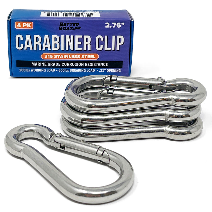 Better Boat 316 Stainless Steel Carabiner Clips product view 13