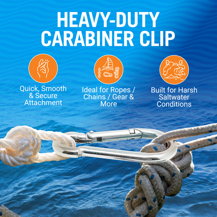 Better Boat 316 Stainless Steel Carabiner Clips product view 7