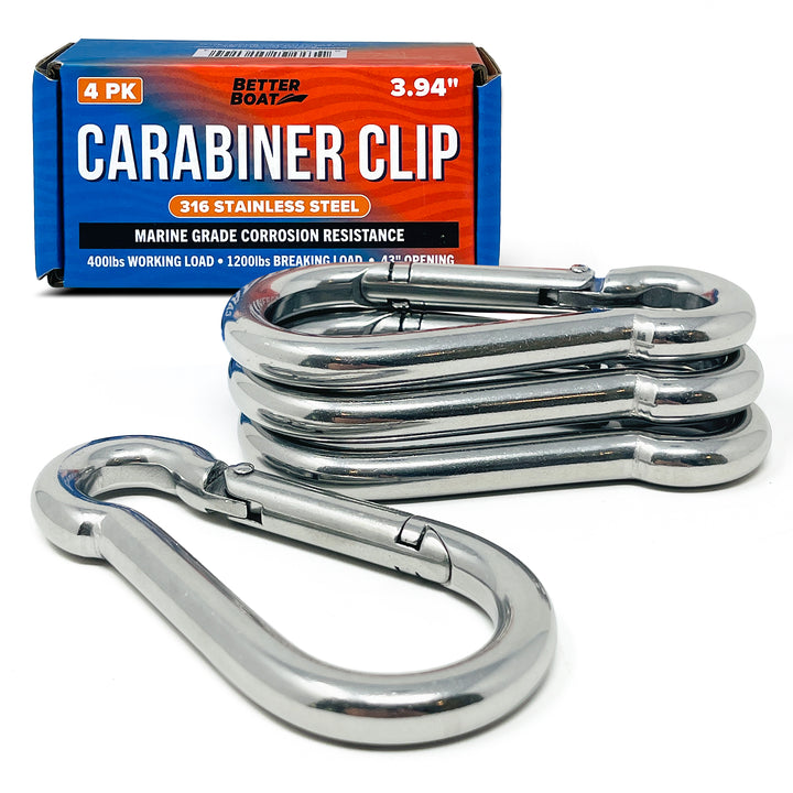 Better Boat 316 Stainless Steel Carabiner Clips product view 10