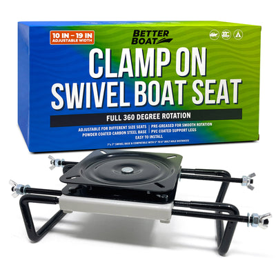 Load image into Gallery viewer, Clamp on Boat Seat with Swivel