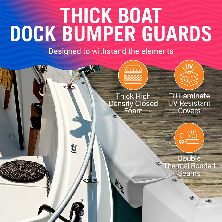 Better Boat Boat Dock Bumpers and Corner Dock Bumper Guards shown in DOCKBUMPER 36 02