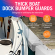 Load image into Gallery viewer, Boat Dock Bumpers and Corner Dock Bumper Guards