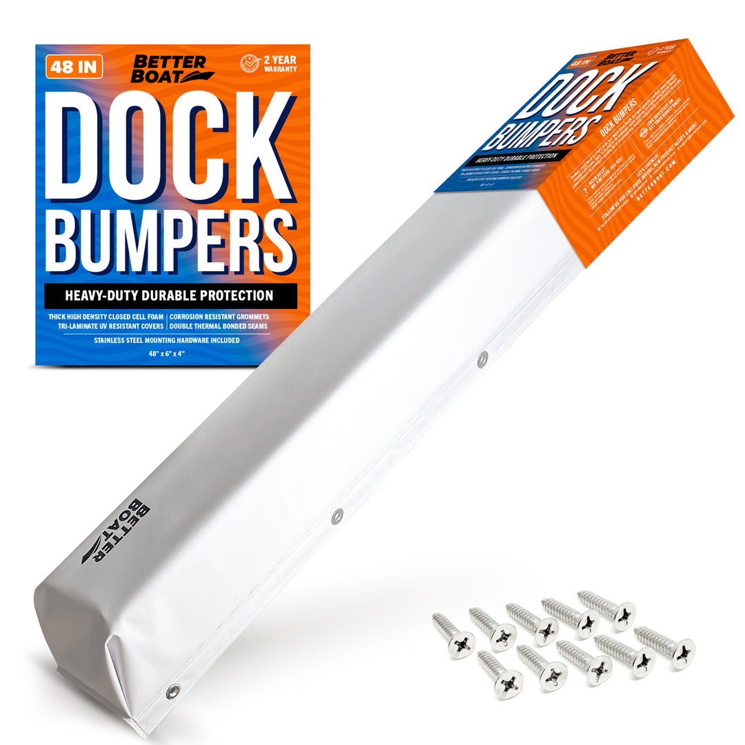 Better Boat Boat Dock Bumpers and Corner Dock Bumper Guards shown in DOCKBUMPER 48 01