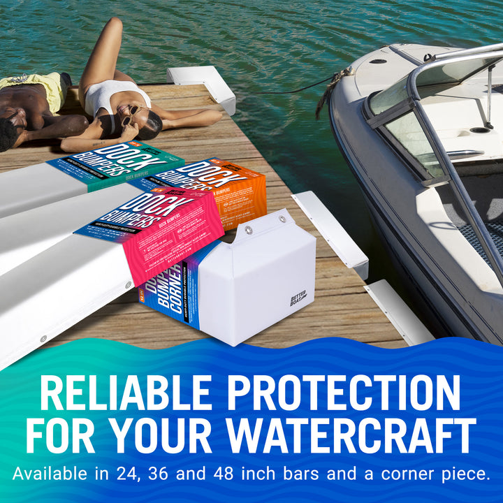 Better Boat Boat Dock Bumpers and Corner Dock Bumper Guards shown in DOCKBUMPER 59 04