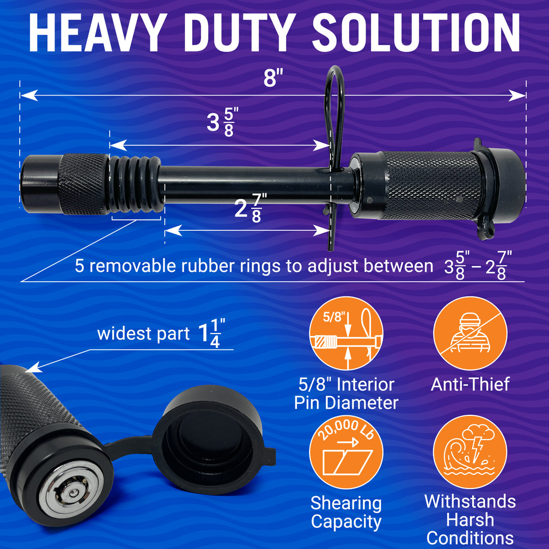 Better Boat Lockable Hitch Pin Lock product view 3