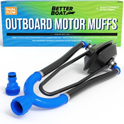 Load image into Gallery viewer, Better Boat Outboard Motor Muffs product image