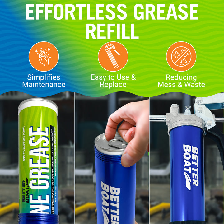 Better Boat Marine Grease Tube 3oz or 14oz product view 8